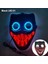 Siyah LED 01 Cadılar Bayramı Neon LED Tasfiye Maskesi Masque Masquerade Parti Maskeleri Karanlıkta Işık Aydınlık Komik Maskeler Cosplay Kostüm Malzemeleri (Yurt Dışından) 1