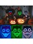 Siyah LED 01 Cadılar Bayramı Neon LED Tasfiye Maskesi Masque Masquerade Parti Maskeleri Karanlıkta Işık Aydınlık Komik Maskeler Cosplay Kostüm Malzemeleri (Yurt Dışından) 3