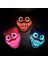 Siyah LED 01 Cadılar Bayramı Neon LED Tasfiye Maskesi Masque Masquerade Parti Maskeleri Karanlıkta Işık Aydınlık Komik Maskeler Cosplay Kostüm Malzemeleri (Yurt Dışından) 5