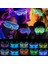 B04 LED Işıklı Gözlük Neon Gözlük Karanlıkta Parlayan Festival Bar Doğum Günü Partisi Cosplay Kostümleri Dekor Yanıp Sönen Işık (Yurt Dışından) 4