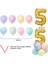 10 Adet Numarası 5 1 Takım Macaron Balon Kulesi Donut ile Dondurma Folyo Balonlar Kızın Donut Doğum Günü Partisi Süslemeleri Için Set Dıy Hediye Malzemeleri (Yurt Dışından) 1