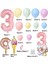 10 Adet Numarası 5 1 Takım Macaron Balon Kulesi Donut ile Dondurma Folyo Balonlar Kızın Donut Doğum Günü Partisi Süslemeleri Için Set Dıy Hediye Malzemeleri (Yurt Dışından) 4