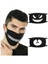 1 Adet 1 Parça Pamuk Maske Sıcak Tutmak Için Karikatür Komik Yüz Maskesi Unisex Ziyafet Parti Maskesi Solunum Cihazı Siyah (Yurt Dışından) 4