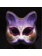Büyük Cat7 Yeni Venedik Topu Maskeleri Üst Yarım Yüz Masquerade Maskesi Cadılar Bayramı Teması Parti Kedi Cosplay Çocuk Maskesi Dans Makyaj Sahne CKI84 (Yurt Dışından) 2