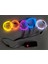 Kırmızı 5 In 1 Glow Tel Kablo LED Neon Noel Dans Partisi Dıy Kostümleri Aydınlık Giysiler Işık Dekorasyon Çocuklar Şaka Oyuncaklar 1 M Her Kablo (Yurt Dışından) 3