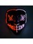 B07 Cadılar Bayramı Neon Maskesi Karışık Renkli LED Maskeler Masque Masquerade Parti Korku Maskeleri Karanlıkta Glow Komik Cosplay Kostüm Malzemeleri (Yurt Dışından) 1