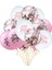 15 Adet B 40 Inç Folyo Pembe Numarası Balonlar 0 1 2 3 4 5 6 7 8 9 Hava Şişme Balon 18 Mutlu Doğum Günü Partisi Düğün Dekorasyon Malzemeleri (Yurt Dışından) 1
