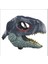 Dinozor Maskesi Hareketli Ağız Dinozor Maskesi Lateks Hayvan Dinozor Headdress Cadılar Bayramı Partisi Cosplay Maske (Yurt Dışından) 1