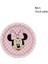 Arka Plan 1 Adet Disney Minnie Mouse Tema Tek Kullanımlık Kağıt Tabak Bardak Saman Masa Örtüsü Parti Malzemeleri Kız Doğum Günü Süslemeleri Bebek Duş (Yurt Dışından) 4