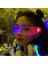 Stil B Sıcak LED Işıklı Gözlük Neon Işık Up Vizör Gözlük Bar Parti Gözlükleri Cadılar Bayramı Noel Festivali Glow Parti Dekorasyon Için (Yurt Dışından) 3