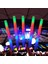 5 Adet Köpük Sopa 5 Adet Renkli LED Floresan Köpük Sopa Tezahürat Yanıp Sönen Tüp Doğum Günü Partisi Düğün Festivali Malzemeleri Için Karanlıkta Glow (Yurt Dışından) 3