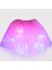 Kelebek Saç Band2 LED Parlayan Işık Çiçek Prenses Tutu Etekler Peri Kostüm Kız Için Light Up Etek Glow Kafa Bandı Düğün Parti Kostüm Cosplay (Yurt Dışından) 4