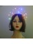 24 Kadın Kız Glow LED Işıkları Tanrıça Taç Melek Gelin Altın Halo Kafa Bandı Inci Saç Bandı Doğum Günü Partisi Cosplay Düğün Karnaval (Yurt Dışından) 5