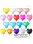 Mix Saf Kalp 10 Adet 18 Inç Çok Gül Altın Kalp Folyo Balonlar Metal Helyum Globos Düğün Parti Süslemeleri Kız Doğum Günü Nişan Hediyeleri (Yurt Dışından) 2