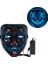 K01 1p Korkunç Cadılar Bayramı Colplay Light Up Tasfiye Maskesi Cadılar Bayramı Masquerade Partisi Çocuklar Erkekler Kadınlar Için LED Yüz Maskeleri Karanlıkta Parlayan Maske (Yurt Dışından) 1
