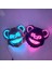 Maske Tabanı 3 Işık Yok Yeni Tasarım Parlayan Kanlı Tavşan Maskesi LED Neon Cosplay Ayı Maskesi Cadılar Bayramı Korku Karnaval Masquerade Kostüm Dekorasyon Sahne (Yurt Dışından) 5