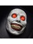 LED Maske A 2021 Yeni Cadılar Bayramı Maskesi Çünkü Exorcist Korku Gülümseme Yeşil Yüz Beyaz Göz Iblis Maskesi Cadılar Bayramı Maskesi (Yurt Dışından) 1
