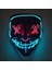 B02 Cadılar Bayramı Neon Maskesi Karışık Renkli LED Maskeler Masque Masquerade Parti Korku Maskeleri Karanlıkta Glow Komik Cosplay Kostüm Malzemeleri (Yurt Dışından) 1