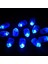 Beyaz 10 Adet Renkli LED Balon 10/50 Adet Işıklar Glow Flaş Topu Lambaları Kağıt Mini Fener Lambası Noel Cadılar Bayramı Dekorasyon (Yurt Dışından) 5