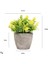 Stil 10 Mini Yapay Çiçekler Bitkiler Bonsai Masa Süsü Küçük Simüle Ağaç Saksı Bitkileri Sahte Çiçekler Ofis Masası Saksı Süs Ev (Yurt Dışından) 2