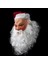 01 Noel Baba Tam Lateks Maske Peruk Sakal Noel Tatili Yumuşak Noel Baba Maskesi Komik Maske Süper Yumuşak Noel Baba Cadılar Bayramı Maskesi (Yurt Dışından) 3
