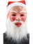 01 Noel Baba Tam Lateks Maske Peruk Sakal Noel Tatili Yumuşak Noel Baba Maskesi Komik Maske Süper Yumuşak Noel Baba Cadılar Bayramı Maskesi (Yurt Dışından) 4