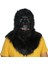 Şempanze Hareketli Ağız Tilki Maskesi Cadılar Bayramı Kostüm Cosplay Kurt Köpek Maskeleri Peluş Taklit Kürk Gerçekçi Hayvan Maskesi Cadılar Bayramı Partisi Sahne (Yurt Dışından) 1