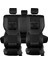 Citron C3 Air Cros Lüx Deri Oto Koltuk Kılıfı 5'li Set Tam Takım Urban Tam Siyah 3