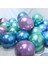 15 Adet 15 Adet 10 Inç Krom Metalik Denizkızı Renkli Lateks Balonlar Metalik Globos Düğün Bebek Doğum Günü Partisi Dekorasyon Balonları (Yurt Dışından) 2