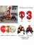 Gül Kırmızı 1 Takım Marvel Örümcek Adam Demir Adam Folyo Balon Seti 32 Inç Doğum Günü Numarası Balonlar Doğum Günü Partisi Dekor Malzemeleri Çocuk Hediyeleri (Yurt Dışından) 3