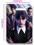 6 Adet Mor Set 4 Film Çarşamba Addams Patlamış Mısır Kutuları Doğum Günü Partisi Dekorasyon Sofra Banner Balon Zemin Bebek Duş Parti Malzemeleri (Yurt Dışından) 5