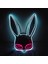 C2 Tilki Tavşan Cadılar Bayramı LED Sevimli Yüz Maskesi Parti Korku Cosplay Sahne Light Up Masque Masquerade (Yurt Dışından) 4