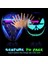 Yetişkin LED Maske LED Işıklı Maske Rgb Tam Renkli Yüz Değişen Parlayan Maske Cadılar Bayramı Noel Karnaval Kostüm Dj Işık Up Parti Cosplay (Yurt Dışından) 3