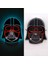 Maske 35 Yeni Tasarlanmış Parlayan Cadılar Bayramı Partisi Maskesi Yanıp Sönen LED Maskeleri El Neon Işık Cosplay Maske Kostüm Sahne Glow Parti Malzemeleri (Yurt Dışından) 4