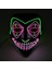 Maske 1 Korku Cadılar Bayramı Neon Maske Palyaço Maskesi Cosplay Parti Kostüm Malzemeleri LED Maske Masque Masquerade Parti Maskeleri Karanlıkta Glow (Yurt Dışından) 1