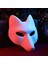 Yarım Yüz Maskesi 01 2023 Cadılar Bayramı Tilki Maskesi Dıy Boyasız Maske Beyaz Boş Yüz Maskesi Cadılar Bayramı Masquerade Tilki Maskesi Cosplay Cadılar Bayramı Için Boş Maske (Yurt Dışından) 3