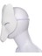 Yarım Yüz Maskesi 01 2023 Cadılar Bayramı Tilki Maskesi Dıy Boyasız Maske Beyaz Boş Yüz Maskesi Cadılar Bayramı Masquerade Tilki Maskesi Cosplay Cadılar Bayramı Için Boş Maske (Yurt Dışından) 5