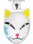 Sarı-Hayır LED Şeytan Avcısı LED Maske Tilki Maskesi Sıcak Anime Tanji Langqian Tavşan Gerçek Pirinç Cosplay Sahne Cadılar Bayramı Partisi Cosplay Sahne Yetişkinler Için (Yurt Dışından) 1