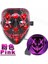 Pembe Cadılar Bayramı Maskesi LED Işık Maskeleri Masquerade Cosplay Parti Malzemeleri Maskeleri Parti LED Dekorasyon (Yurt Dışından) 1