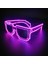 Buz LED Güneş Gözlüğü Glow Parti Gözlüğü Karanlıkta Parlıyor Yanıp Sönen Mozaik UV400 Gözlük Unisex Hediye Oyuncak LED Işıklı Gözlük (Yurt Dışından) 3