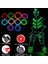 Pil Kutusu Yeşil 5 Metre Esnek Neon Işık Glow El Tel Halat Kablo Noel Dans Rave Dekorasyon Için LED Işıkları Dıy Ayakkabı Giyim USB LED Şerit Lamba (Yurt Dışından) 3