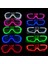 Karışık Renkler 20 Adet 10/20/30/40/50 Adet Parti Karanlıkta Glow Gözlük Light Up LED Gözlük Neon Parti Çocuklar Yetişkinler Için Güneş Gözlüğü Şekeri Parti Dekor (Yurt Dışından) 3