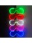 5 Adet Taç Bandı 5 Adet/takım Aydınlık Işık Gözlük Bar Konser Sahne Floresan LED Glow Gece Gafas Bekarlığa Veda Doğum Günü Partisi Süslemeleri Için LED (Yurt Dışından) 4