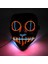 2 Renk 20 Korku Cadılar Bayramı LED Maske LED Neon Işıklı Maske Kostüm Festivali Cosplay Dj Parti Işıklı Maskeler Seçim Tasfiye Maskara Maskesi (Yurt Dışından) 1