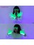 5 Adet Neon Eldiven Neon Parti Malzemeleri Neon Gözlük Floresan Eldiven Uv Glow Deklanşör Gözlük Neon Doğum Günü Partisi Dekor 90 S Neon Bar Partisi (Yurt Dışından) 4