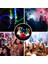 Kırmızı 21 cm 2 Adet Parti LED Eldiven Neon Guantes Parlayan Cadılar Bayramı Işık Sahne Aydınlık Yanıp Sönen Kafatası Eldiven Sahne Kostüm Malzemeleri (Yurt Dışından) 3