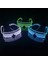 Z03 LED Neon Rave Gözlük Yanıp Sönen LED Güneş Gözlüğü 16 Renk Light Up Gözlük Karnaval Parti Karanlıkta Glow Gözlük Festivali Malzemeleri (Yurt Dışından) 5