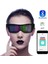 Beyaz App Bluetooth Parti Sihirli Flaş Övgüler LED Gözlük Çoklu Dil Programlanabilir Metin Animasyon Light Up Gözlük USB Şarj (Yurt Dışından) 4