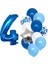 Mavi 0 12 Adet Mavi Numarası Folyo Lateks Balonlar Çocuklar Için Doğum Günü Partisi Balon Dekorasyon 1 2 3 4 5 6 7 8 9 Yaşında Çocuk Doğum Günü (Yurt Dışından) 5