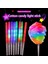 Pamuk Şeker Konileri 10 Adet Renkli LED Parlayan Çubuklar Pamuk Şeker Konileri Light Up Marshmallow Çubukları LED Parlayan Tezahürat Tüpü Parti Için Karanlıkta Parlayan Işık (Yurt Dışından) 3